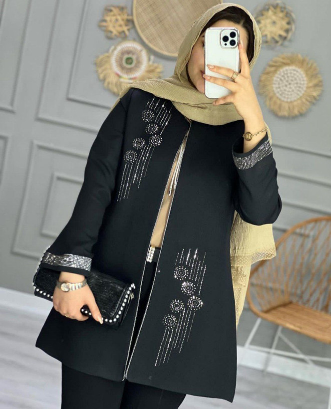 مانتو نگینی خورشید