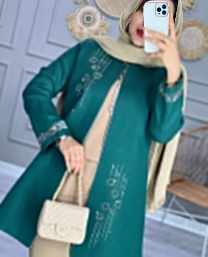 مانتو نگینی خورشید