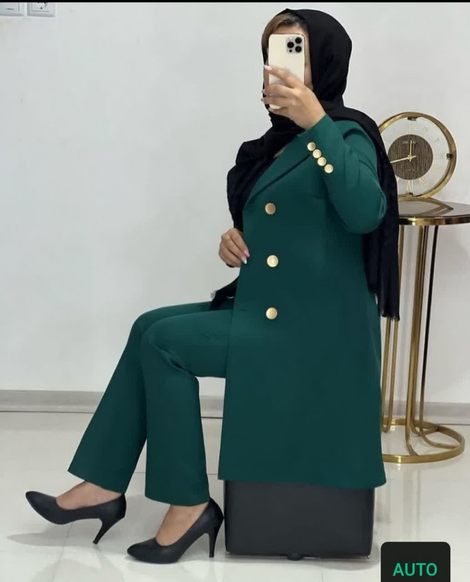 مانتو کتی شش دکمه