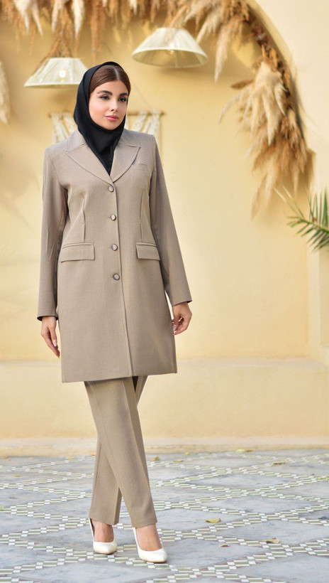 مانتو اداری روژان