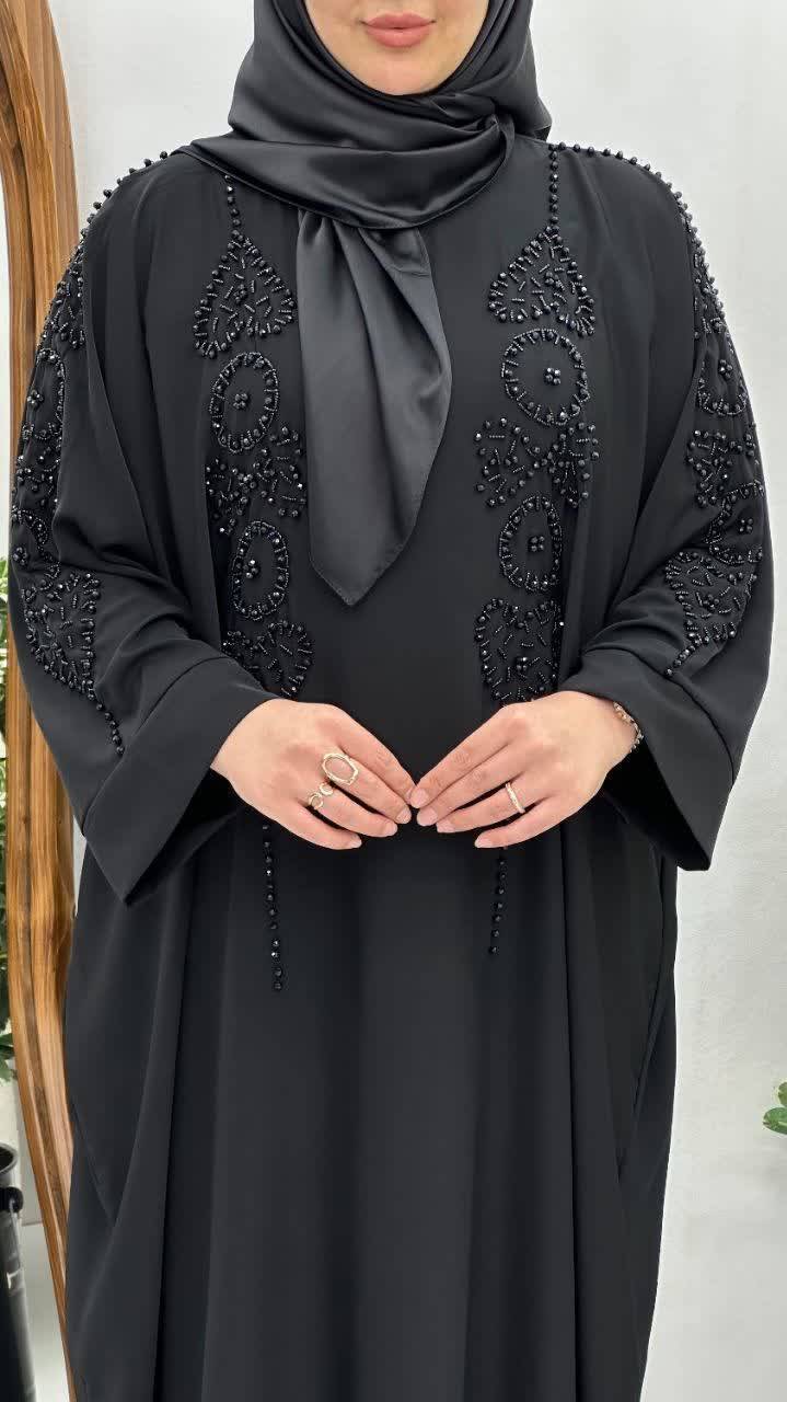 عبا مروارید دوزی