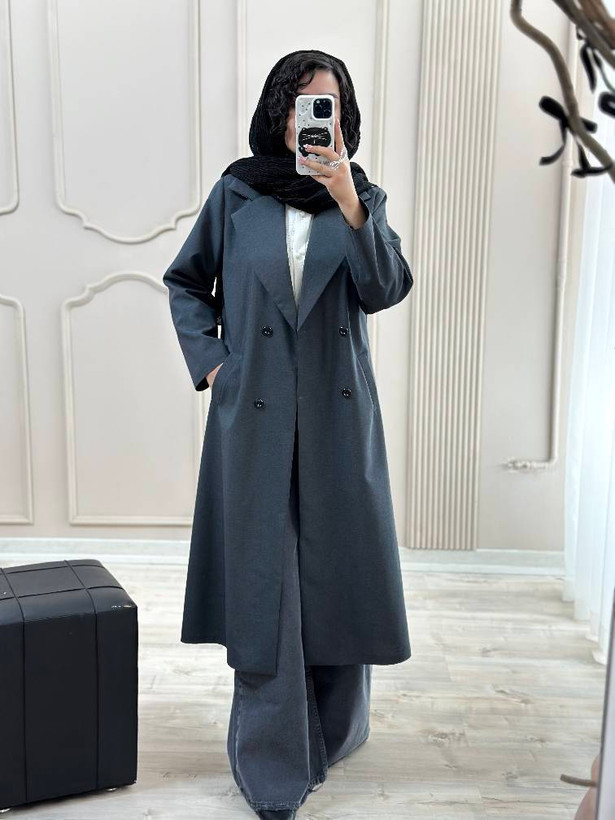 مانتو بلند دنیز